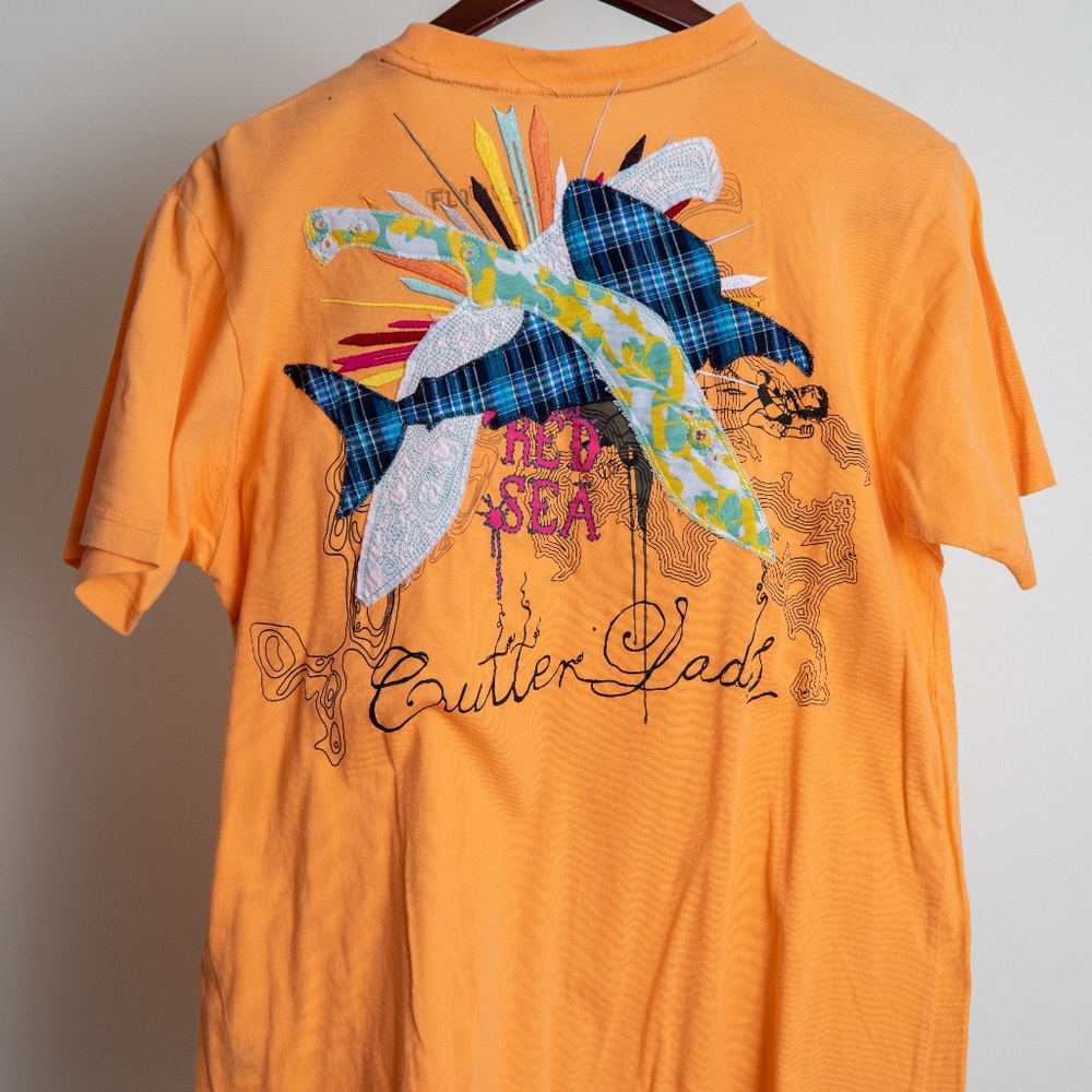 Artful Dodger Cutter Lads Embroidered Tee, Size M